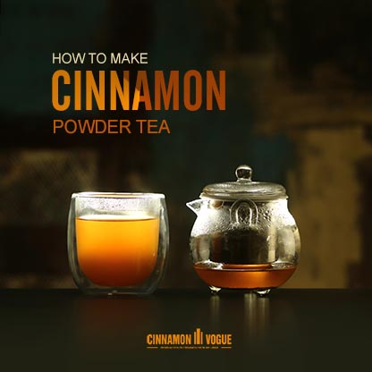 Cinnamon stick tea
